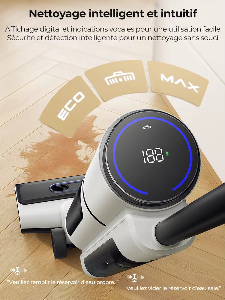 M5 Aspirateur Laveur Sans Fil Eau et Poussière