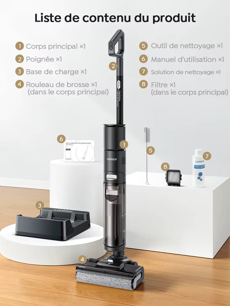 S7 Pro Aspirateur Sans Fil Solide et Liquide