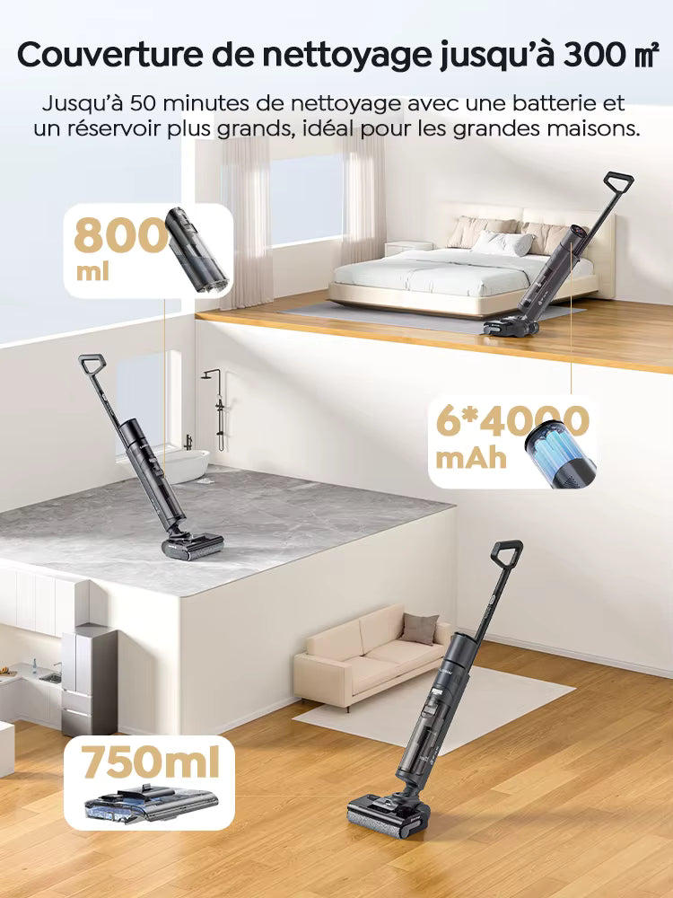 S7 Pro Aspirateur Sans Fil Solide et Liquide