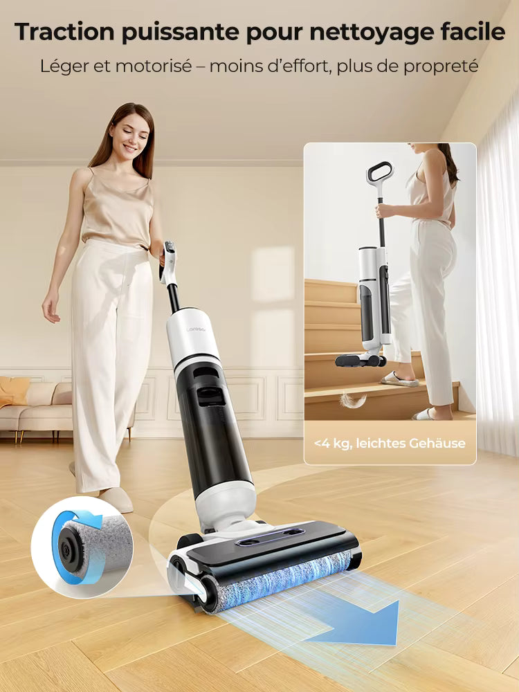 M5 Aspirateur Laveur Sans Fil Eau et Poussière