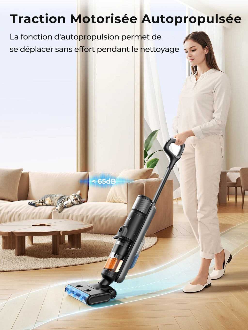 M3 Aspirateur Laveur Sans Fil Eau et Poussière